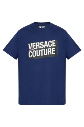 Versace Jeans Couture T-shirt with printed logo | Men's | Vitkac